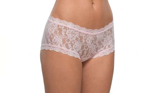 Hanky Panky Pink Lace Brief